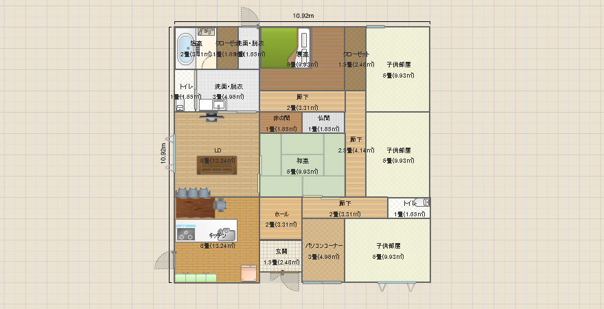 35.7東側子ども部屋