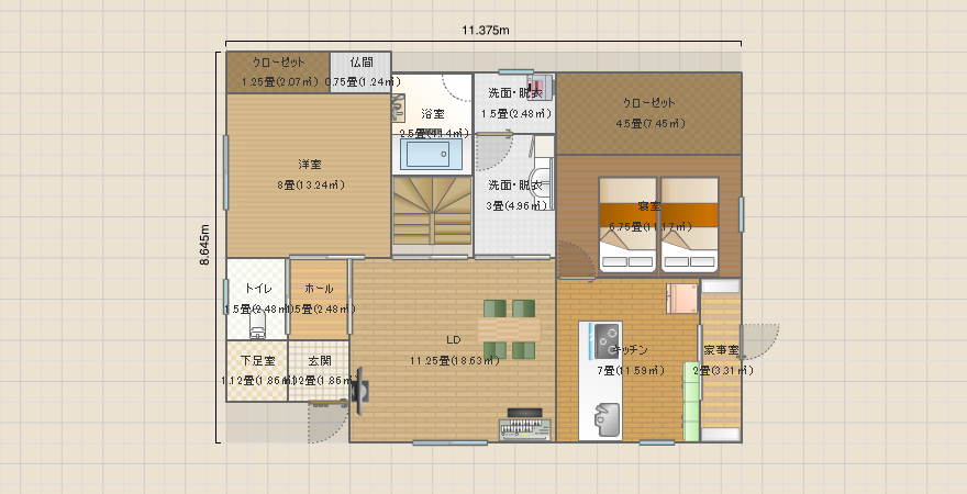 寝室1Ｆ No.23