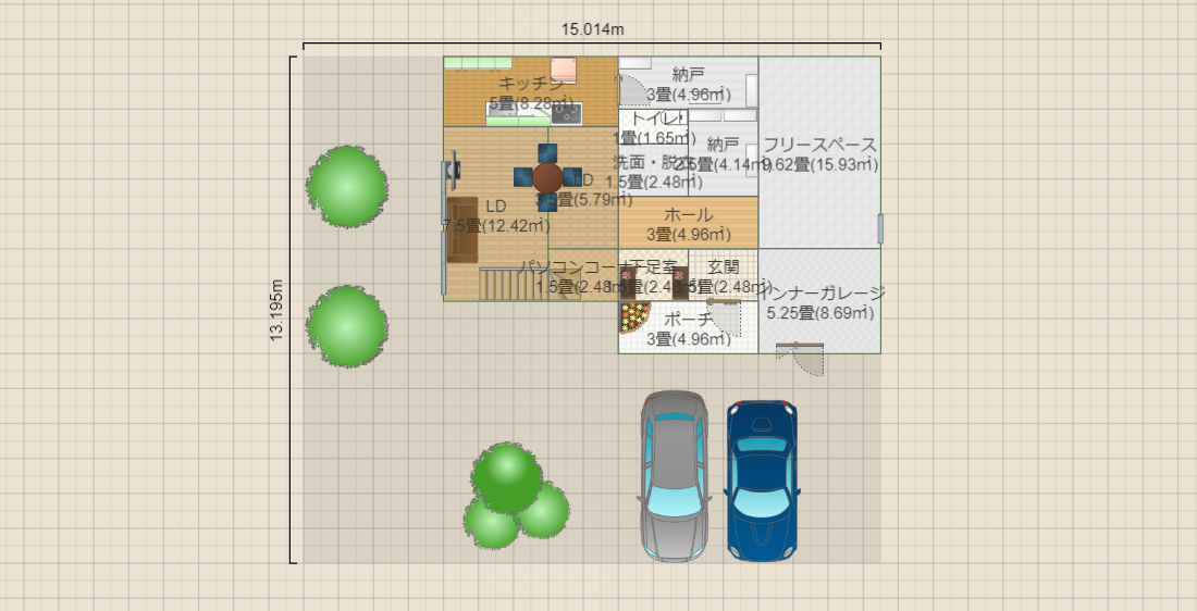 札幌住宅敷地50坪