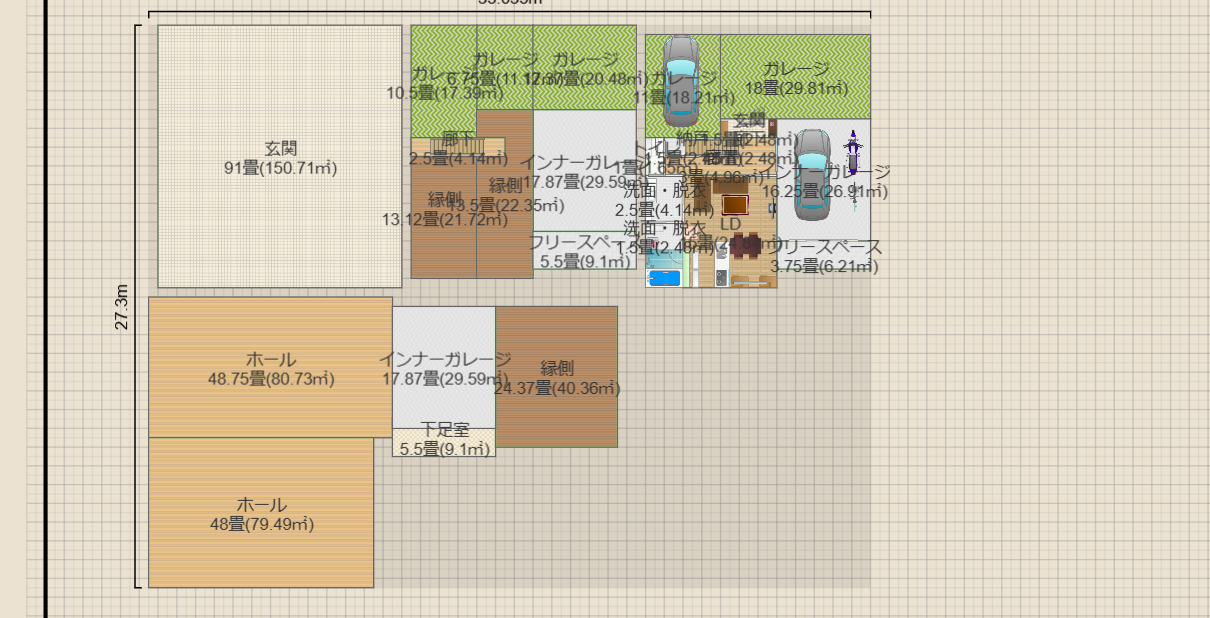 光丘案3（土地165.33：12.18*13.50建蔽50:82.665容積100想定）