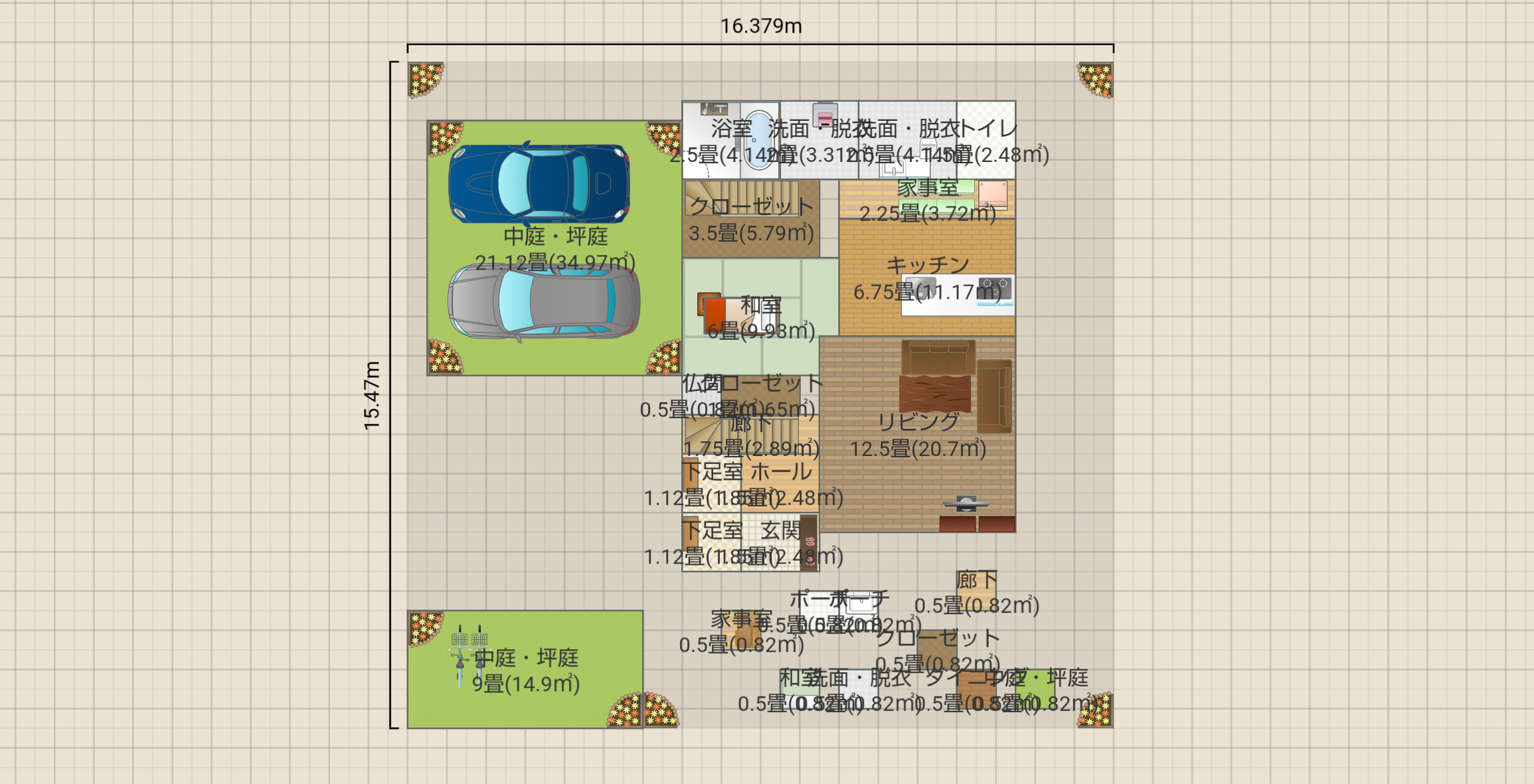 ニューボーンハウス北西