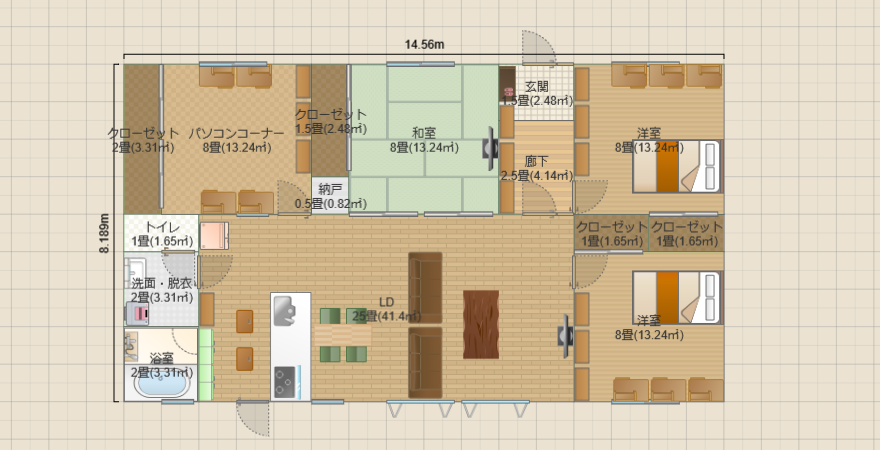 間取５