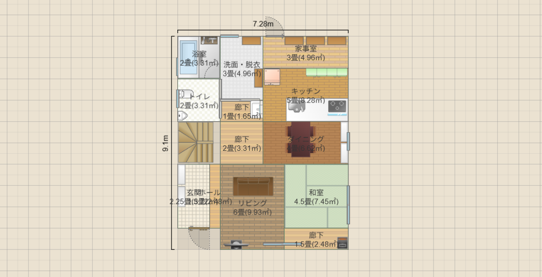 5×4総2階